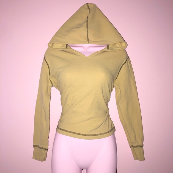 y2k boho grunge waffle knit hoodie - Picture 1 of 10